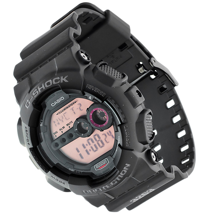G-Shock GD-100MS-1ER Firepower G-Shock sportowy zegarek czarny - miniatura 4