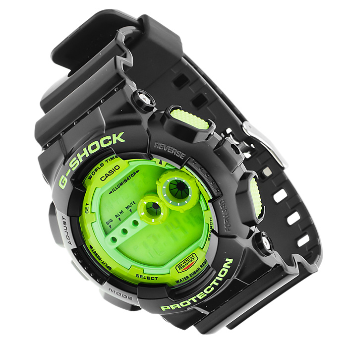 G-Shock GD-100SC-1ER Ecoman G-Shock sportowy zegarek czarny - miniatura 4