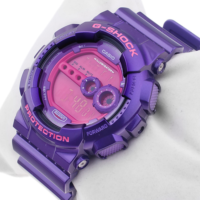 zegarek G-Shock GD-100SC-6ER fioletowy G-Shock - miniatura 2
