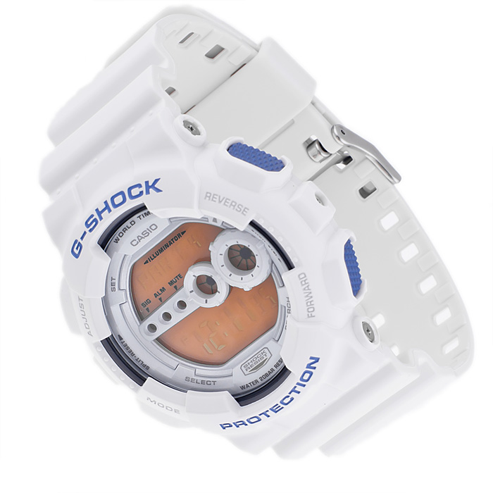 G-Shock GD-100SC-7ER Whiteman G-Shock sportowy zegarek biały - miniatura 4
