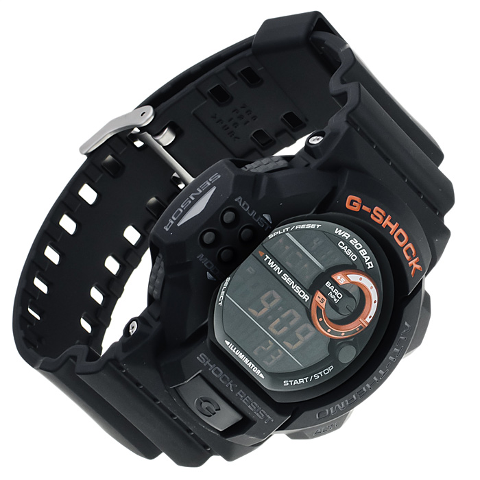 G-Shock GDF-100-1BER G-Shock sportowy zegarek czarny - miniatura 4