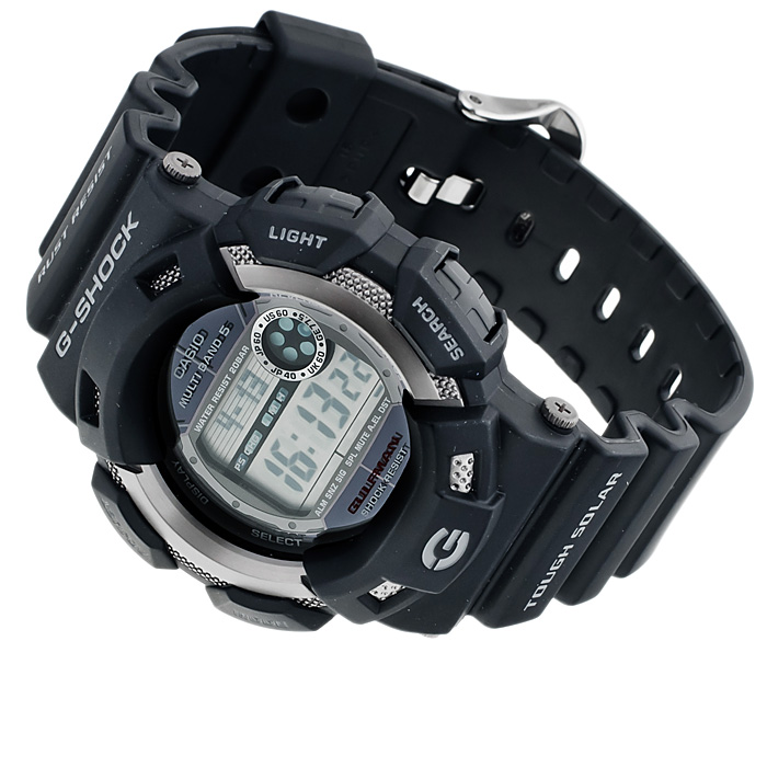 G-Shock GW-9100-1ER Gulf Sailer G-Shock sportowy zegarek srebrny - miniatura 4