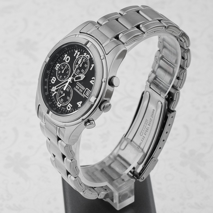 Citizen AN0750-61E Chrono zegarek męski sportowy mineralne - miniatura 4