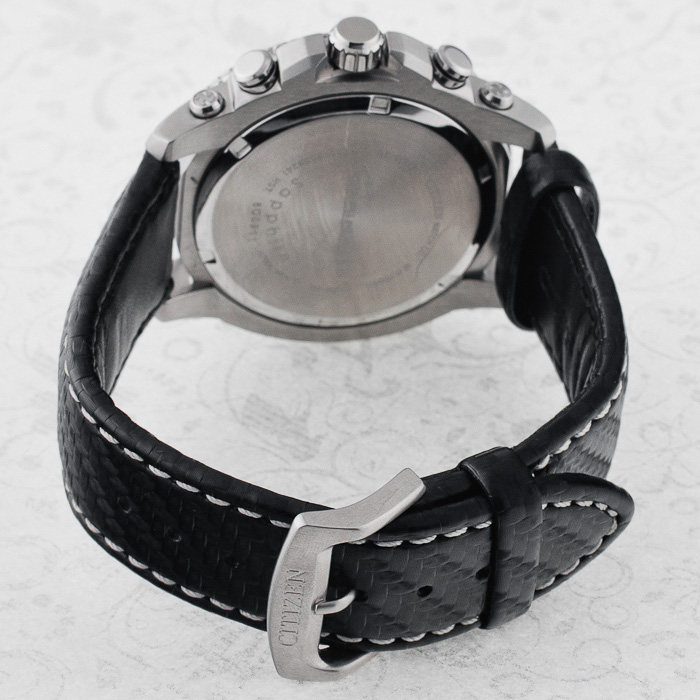 Citizen AT0761-08A zegarek męski sportowy Chrono pasek - miniatura 6