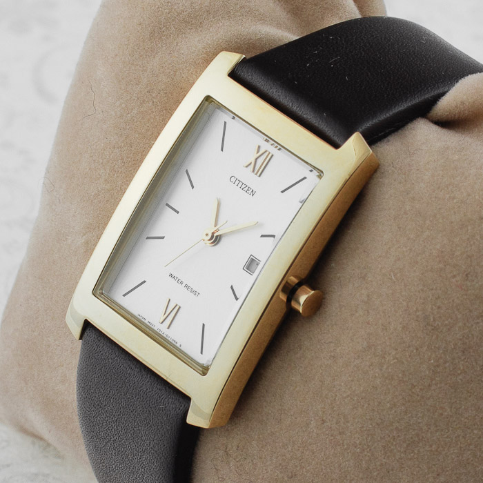 zegarek Citizen BH0402-36A złoty Leather - miniatura 2