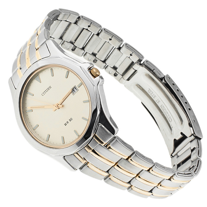 Citizen BI0740-96P Ecodrive sportowy zegarek srebrny - miniatura 4