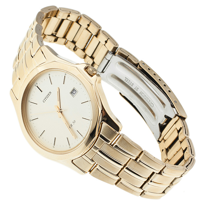 Citizen BI0742-58P Elegance sportowy zegarek złoty - miniatura 4