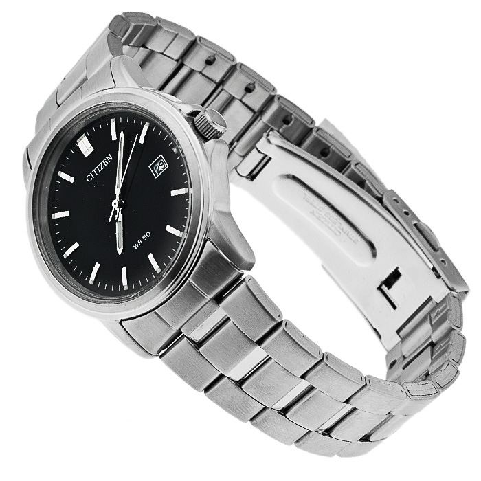 Citizen BK1550-58E Ecodrive sportowy zegarek srebrny - miniatura 5