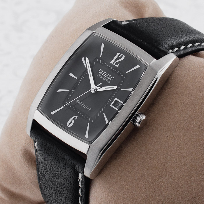zegarek Citizen BM6511-09E srebrny Leather - miniatura 2