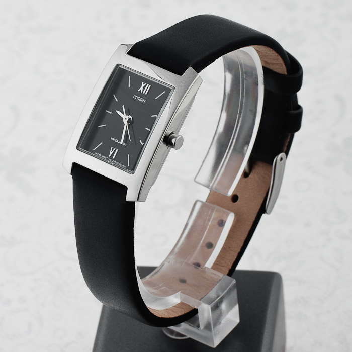 Citizen EL1660-35E Leather zegarek damski klasyczny mineralne - miniatura 3