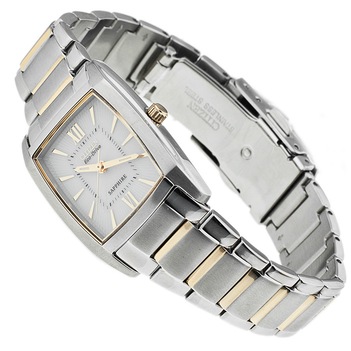 Citizen EP5794-58C Ecodrive sportowy zegarek srebrny - miniatura 4