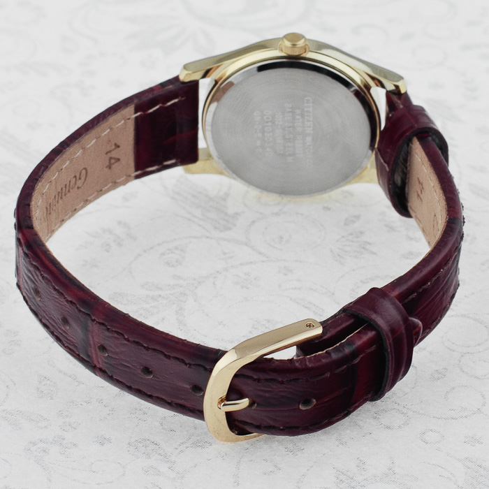 Citizen EU1942-02P zegarek damski klasyczny Leather pasek - miniatura 5