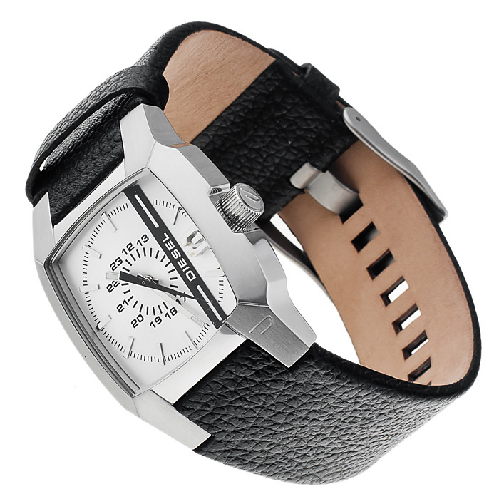 Diesel DZ1091 Analog fashion/modowy zegarek srebrny - miniatura 4