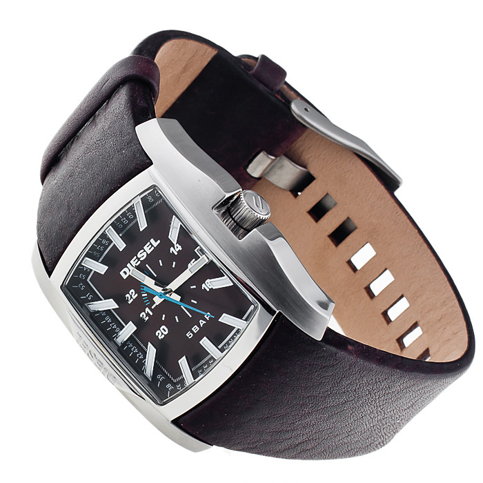 Diesel DZ1179 Analog sportowy zegarek srebrny - miniatura 4