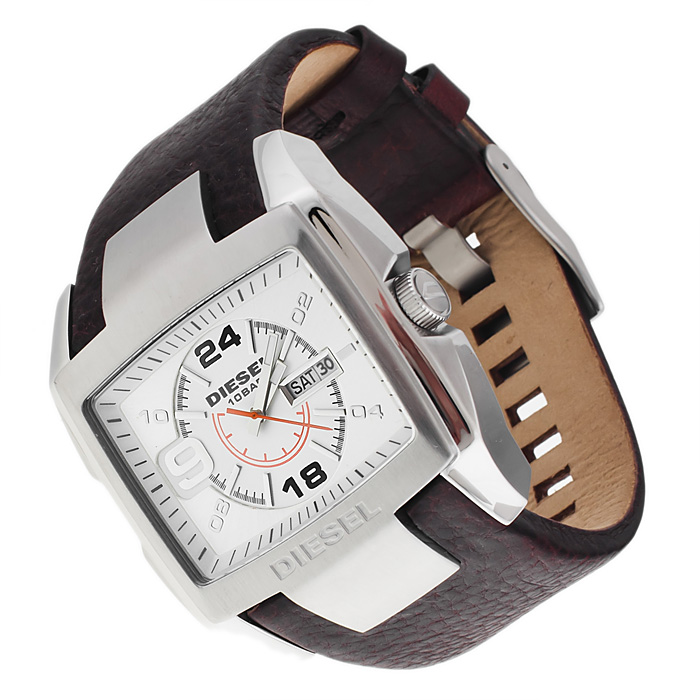 Diesel DZ1273 Analog fashion/modowy zegarek srebrny - miniatura 4