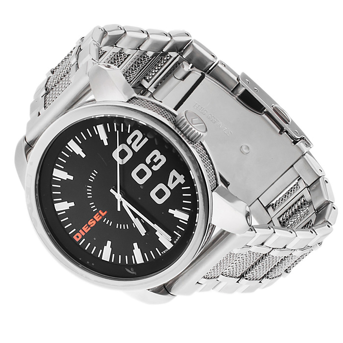 Diesel DZ1370 Analog fashion/modowy zegarek srebrny - miniatura 4