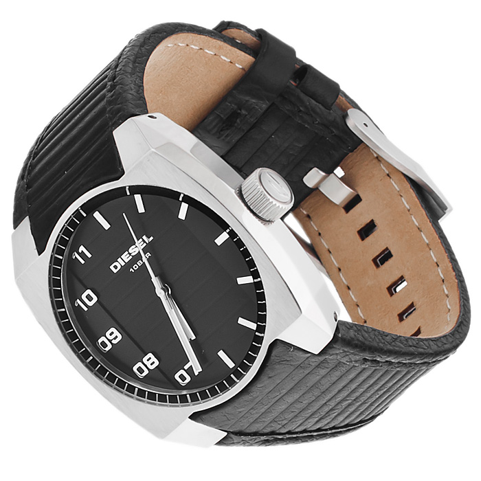 Diesel DZ1393 Analog sportowy zegarek srebrny - miniatura 4