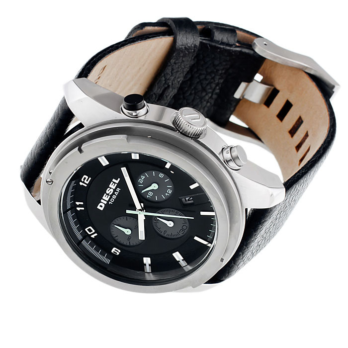 Diesel DZ4190 Analog sportowy zegarek srebrny - miniatura 4