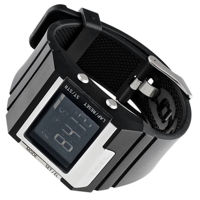 Diesel DZ7130 Digital sportowy zegarek czarny - miniatura 4