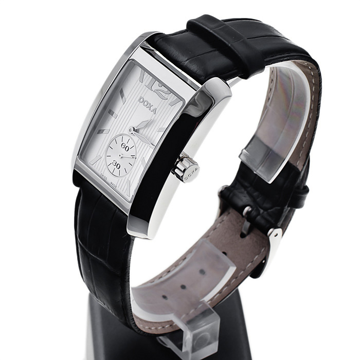 Doxa 243.10.023.01 Style zegarek męski klasyczny szafirowe - miniatura 3