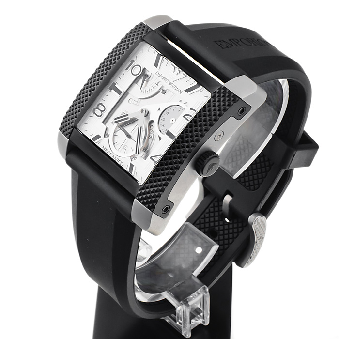 Emporio Armani AR4231 Meccanico zegarek męski fashion/modowy mineralne - miniatura 3