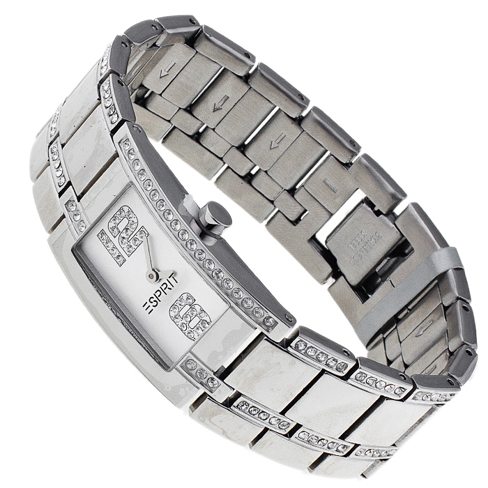 Esprit ES000M02902 Damskie fashion/modowy zegarek srebrny - miniatura 4