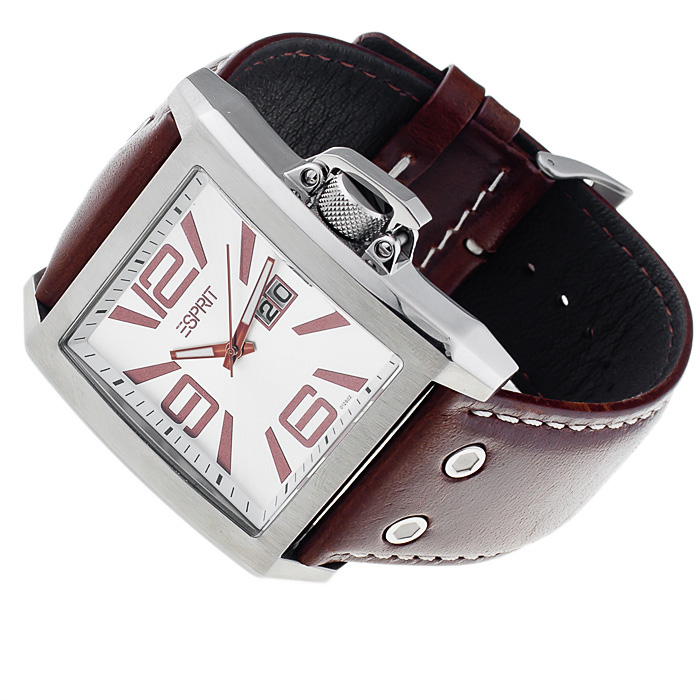 Esprit ES101251002 Męskie fashion/modowy zegarek srebrny - miniatura 4