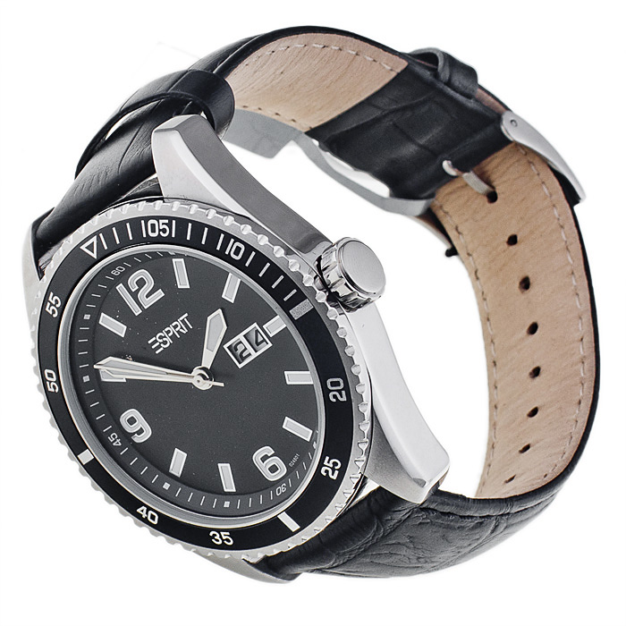 Esprit ES102481001 Męskie fashion/modowy zegarek srebrny - miniatura 4