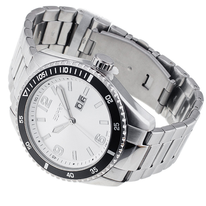 Esprit ES102481004 Męskie fashion/modowy zegarek srebrny - miniatura 4