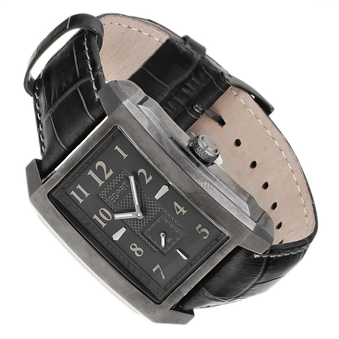 Esprit ES102821003 Męskie fashion/modowy zegarek czarny - miniatura 4
