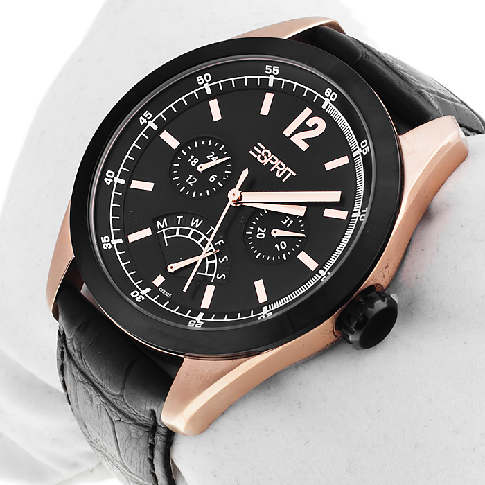 zegarek Esprit ES102831004 złoty Męskie - miniatura 2