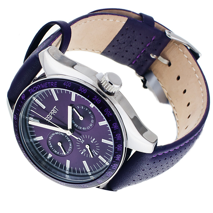 Esprit ES103012002 Damskie fashion/modowy zegarek srebrny - miniatura 4