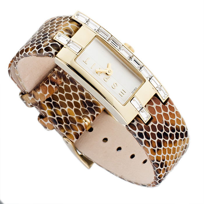 Esprit ES103182005 Damskie fashion/modowy zegarek złoty - miniatura 4