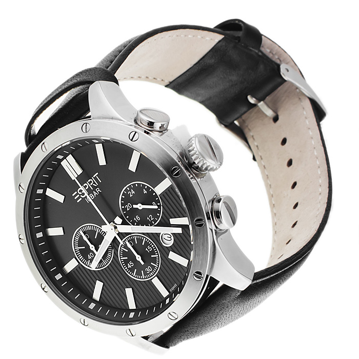 Esprit ES103241002 Męskie fashion/modowy zegarek srebrny - miniatura 4