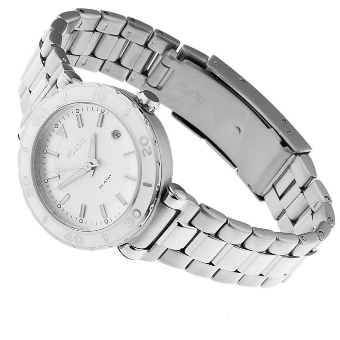 Fossil AM4279 Sport sportowy zegarek srebrny - miniatura 5