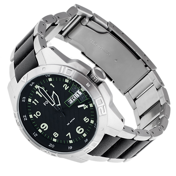 Fossil AM4320 Mens Dress klasyczny zegarek srebrny - miniatura 4