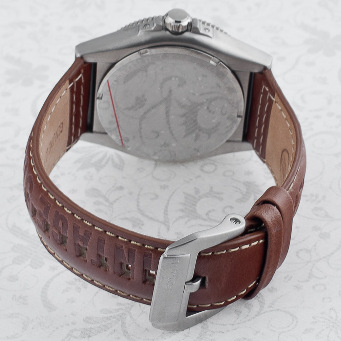 Fossil AM4340 Sport sportowy zegarek srebrny - miniatura 5
