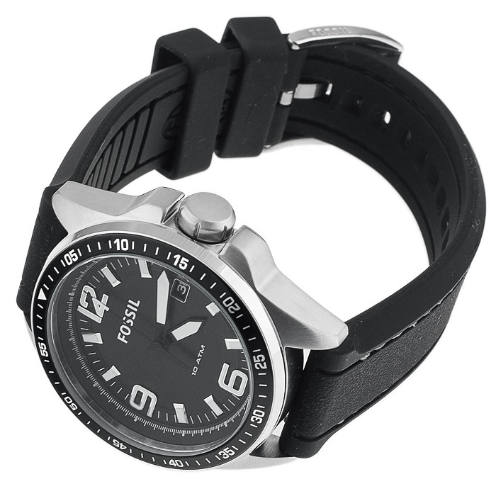 Fossil AM4356 Sport sportowy zegarek srebrny - miniatura 4