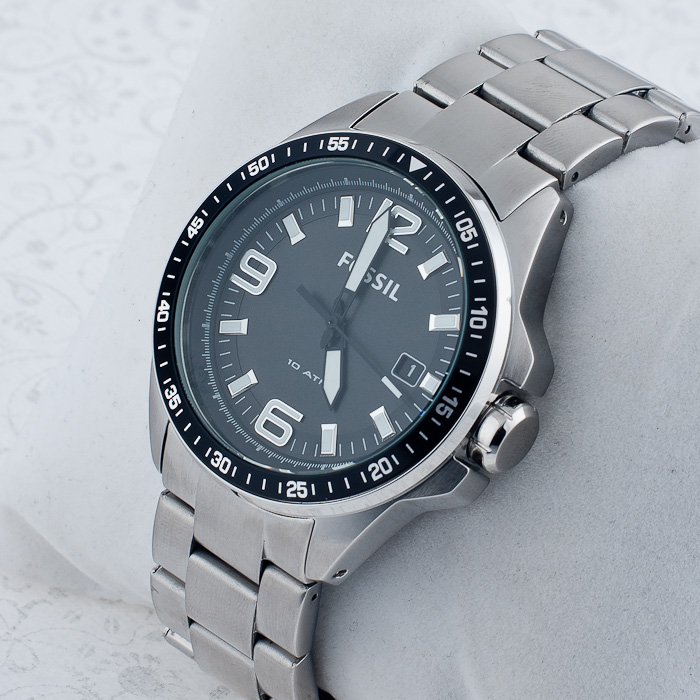 Fossil AM4360 zegarek męski klasyczny Wyprzedaż bransoleta - miniatura 5