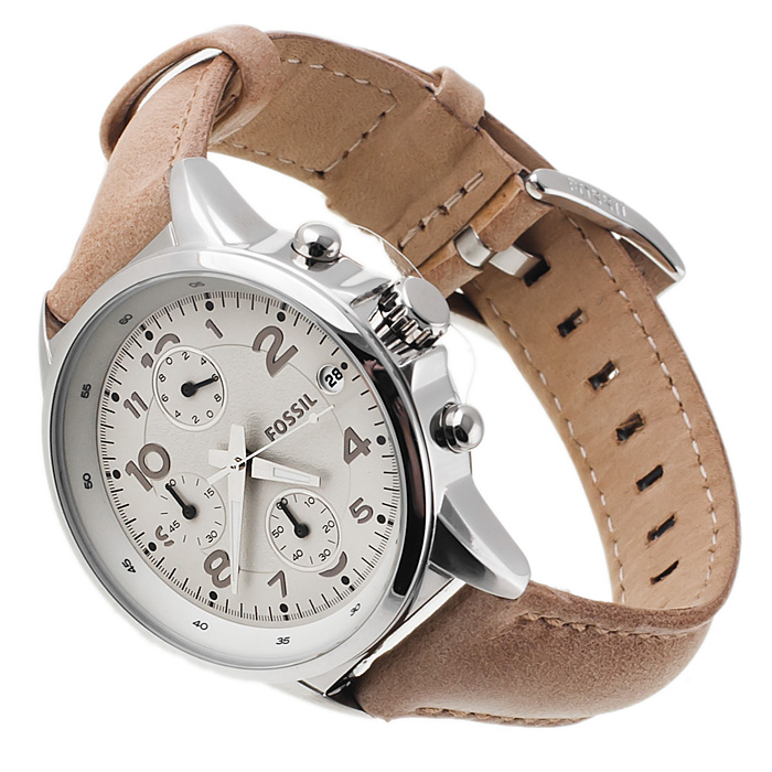 Fossil CH2714 Sport sportowy zegarek srebrny - miniatura 4