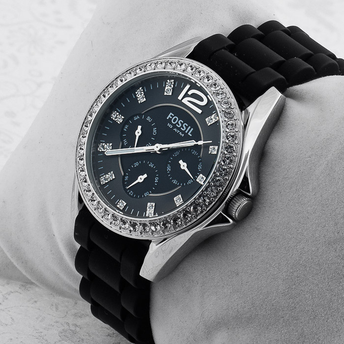 zegarek Fossil ES2345 srebrny Wyprzedaż - miniatura 2