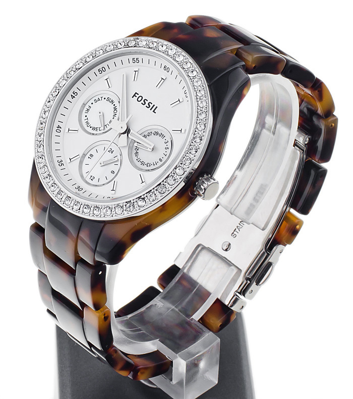 Fossil ES2456 Ladies Dress zegarek damski klasyczny mineralne - miniatura 3