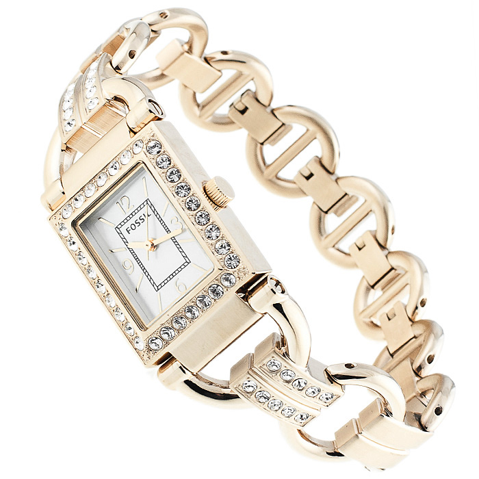 Fossil ES2506 Ladies Dress klasyczny zegarek złoty - miniatura 6