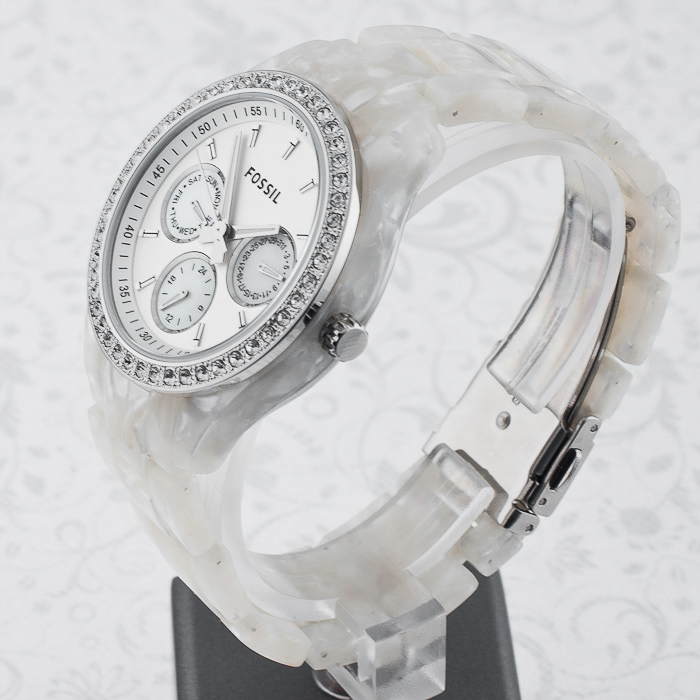Fossil ES2790 Stella zegarek damski klasyczny mineralne - miniatura 3