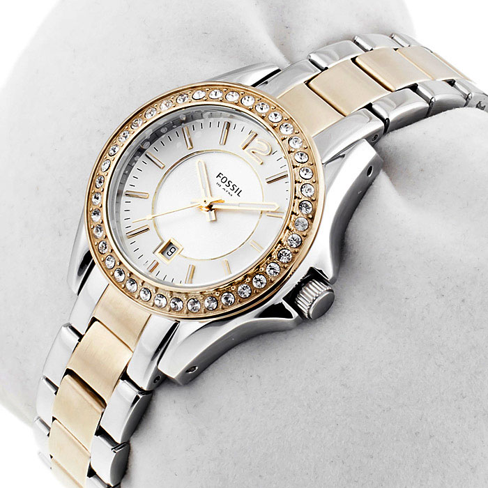 zegarek Fossil ES2880 srebrny Ladies Dress - miniatura 2
