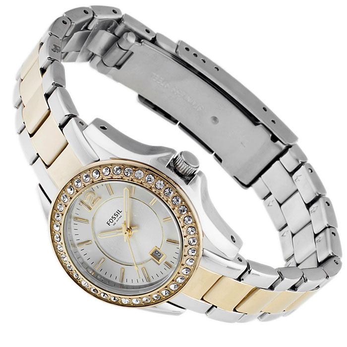 Fossil ES2880 RILEY Ladies Dress klasyczny zegarek srebrny - miniatura 4