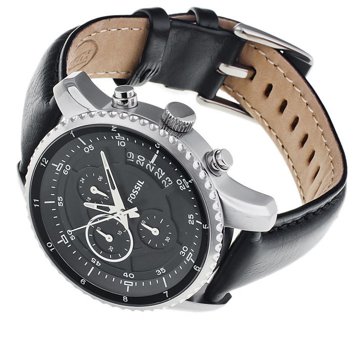 Fossil FS4548 Mens Dress klasyczny zegarek srebrny - miniatura 4