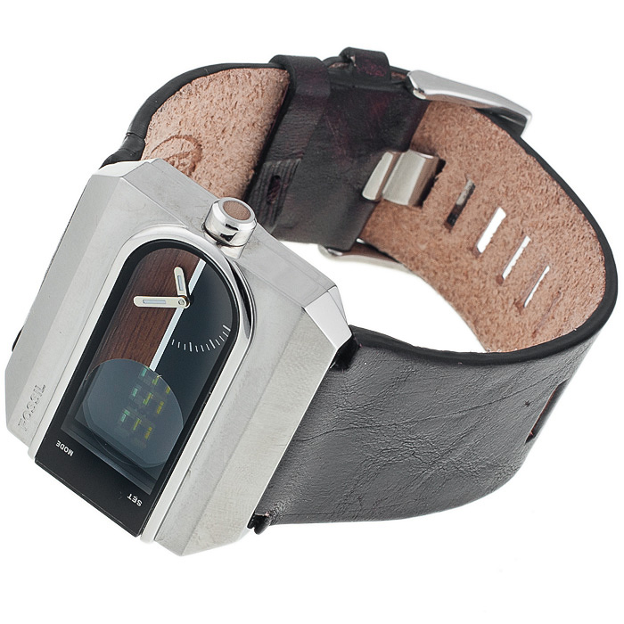 Fossil JR9121 Trend sportowy zegarek srebrny - miniatura 4