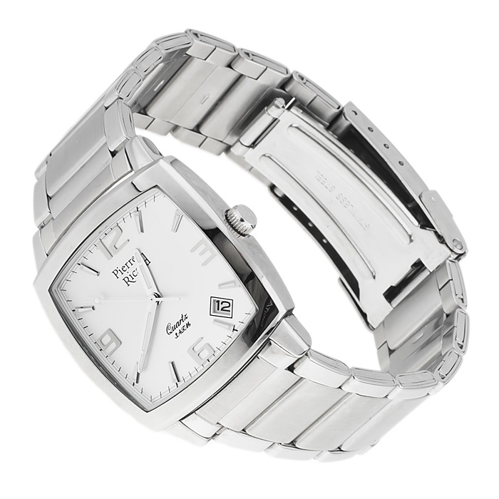 Pierre Ricaud P9473.3152 Bransoleta klasyczny zegarek srebrny