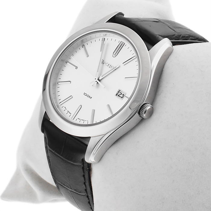 zegarek Seiko SGEE41P2 srebrny Classic - miniatura 2